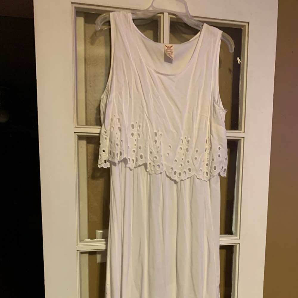 White Faded Glory dress size xl (16-18)